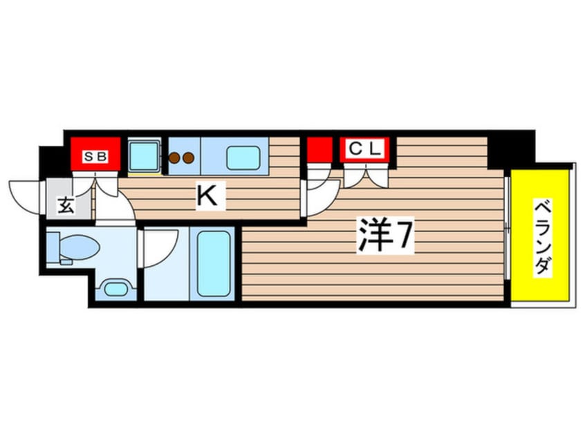 間取図 パ－クアクシス両国