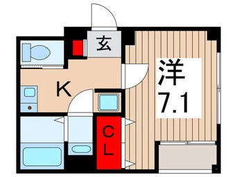 間取図 フォ－サイドハイツ