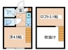 Chanvlunafleur 1Rの間取り