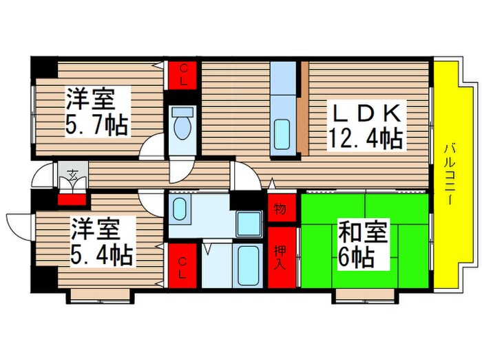 間取り図 サンオリエント
