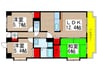 サンオリエント 3LDKの間取り
