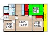 サンオリエント 3LDKの間取り