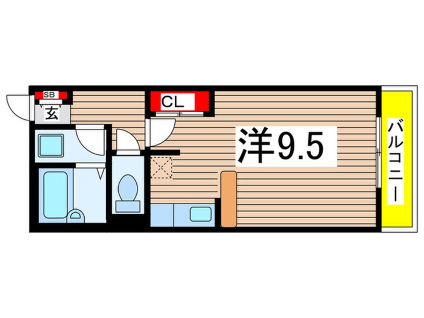 間取図 プレジデントシープ