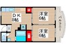 ダイワマンション 2DKの間取り