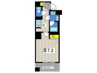 間取図 ＭＡＸＩＶ横浜阪東橋（９０１）