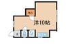 東白楽ハイツ 1Rの間取り