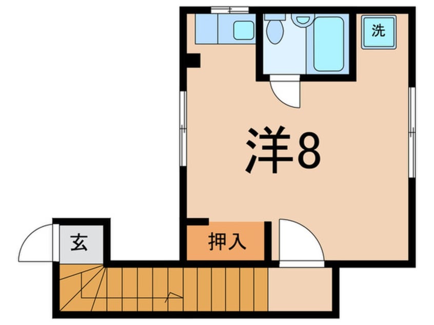 間取図 東白楽ハイツ