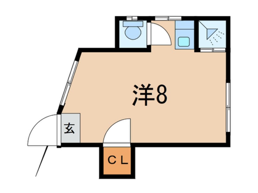 間取図 東白楽ハイツ