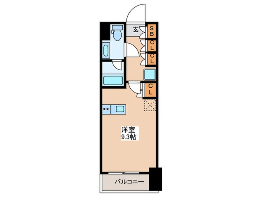 間取図 ジオエント中野弥生町