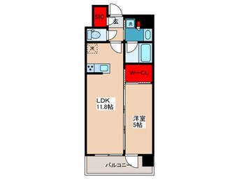 間取図 ジオエント中野弥生町