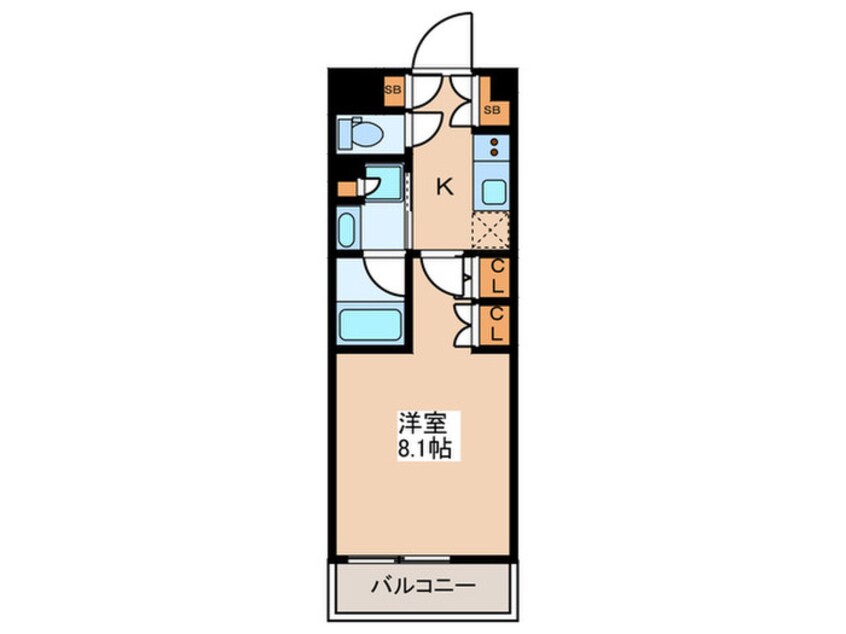 間取図 ジオエント中野弥生町