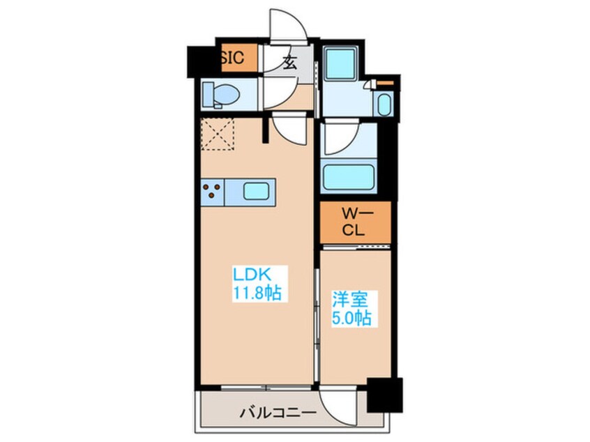 間取図 ジオエント中野弥生町