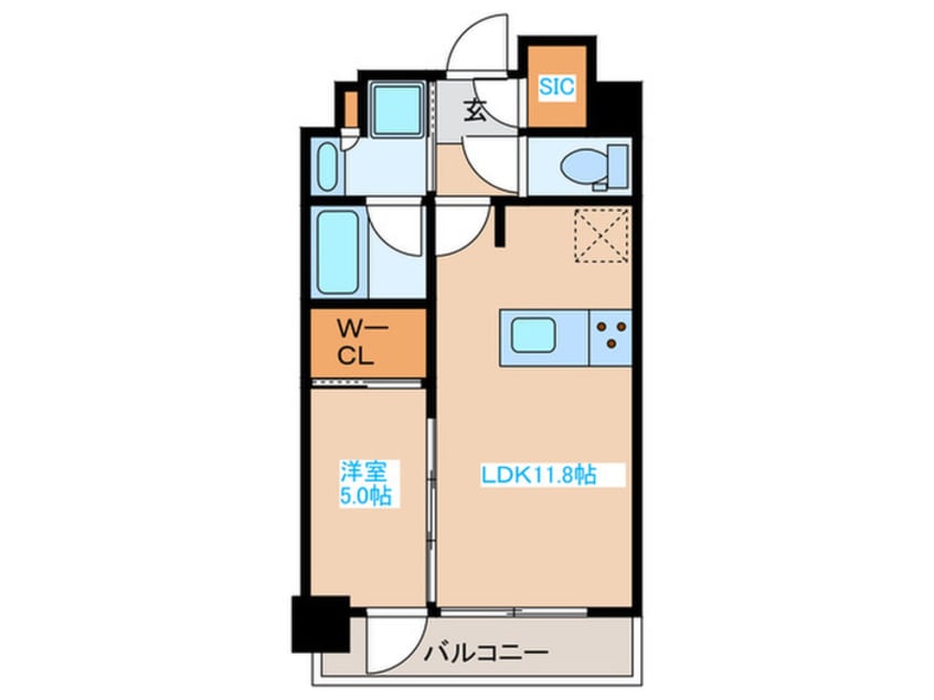 間取図 ジオエント中野弥生町
