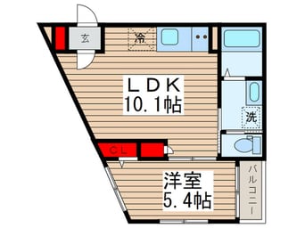 間取図 アイレガリアⅠ