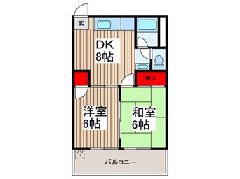 間取図 グランドパレス