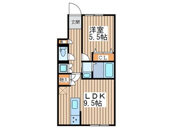 間取図 コンフォルト９