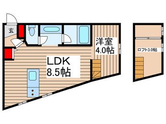 間取図 ボナチッタ1号棟