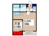 仮）ジーメゾン狭山入間川ルーエ 1LDKの間取り