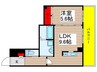アヴェニール京成大久保 1LDKの間取り