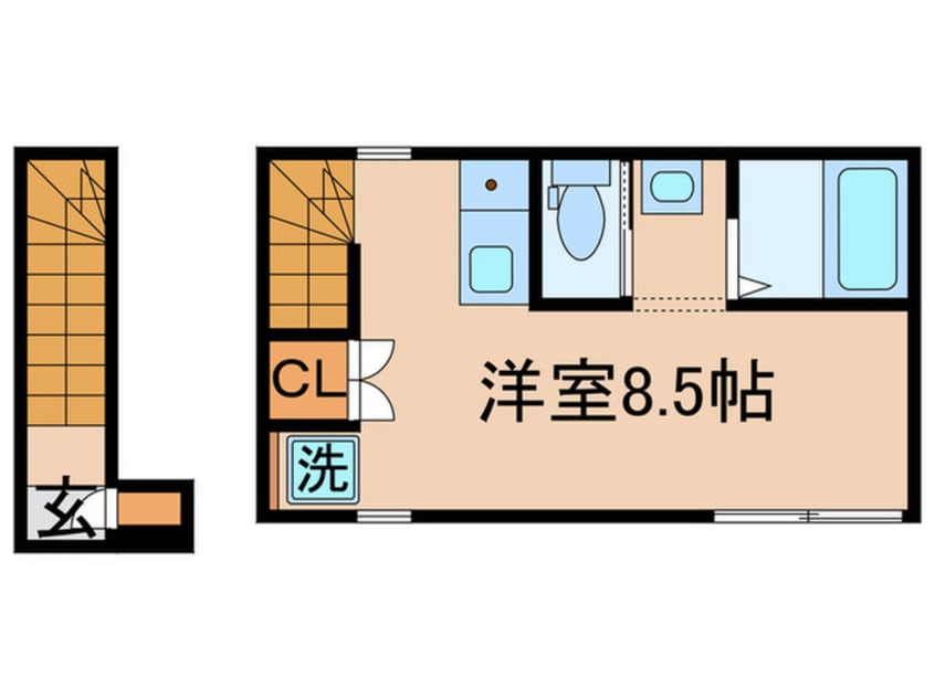 間取図 ベレガンス船橋Ⅶ