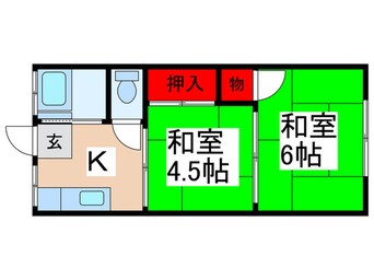 間取図 青木荘