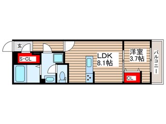 間取図 リブリ・MORE１st