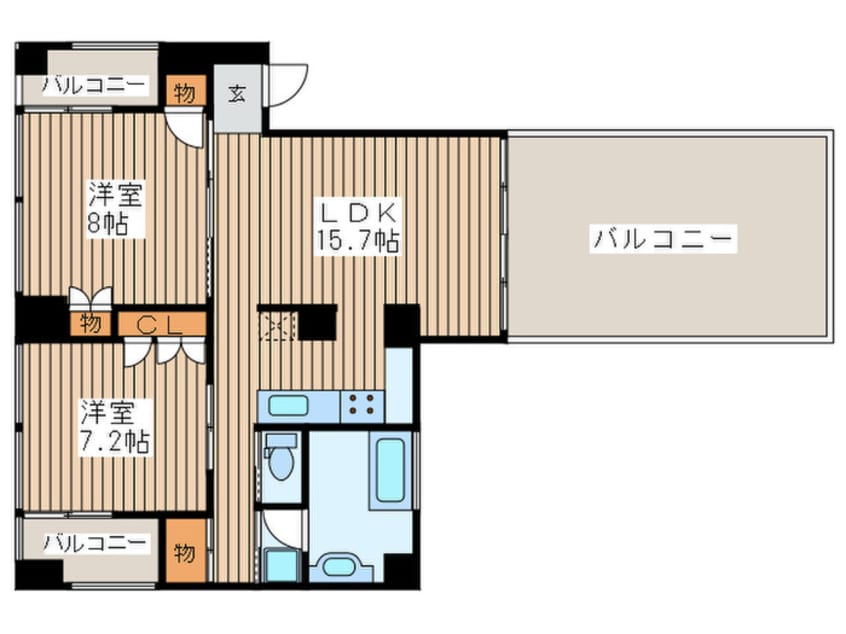 間取図 ＣＥＲＥＳ