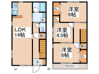 間取図 もみの木プレイスＢ