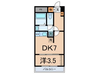 間取図 ロイヤルハイネス