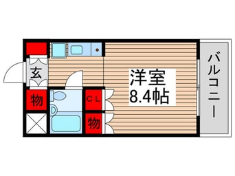 間取図 エリ－ト・イン柏
