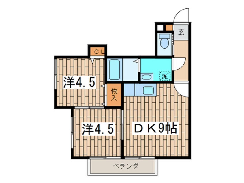 間取図 由比ガ浜コ－トハウス