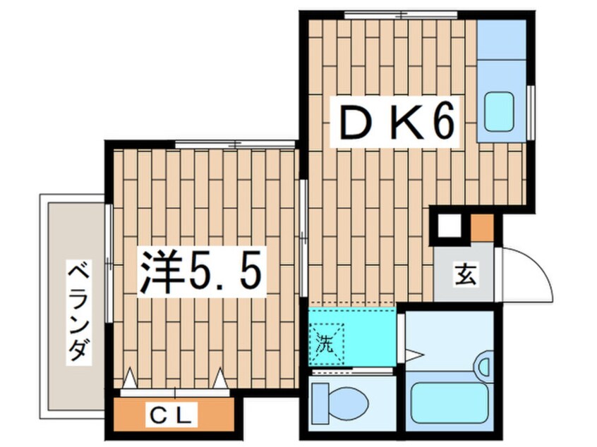 間取図 由比ガ浜コ－トハウス