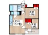 オープンブルーム東向島west 2LDKの間取り