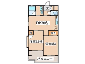 間取図 グランドゥール町田忠生