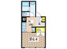 CASA　CALIENTE　ENOSHIMA 1Kの間取り