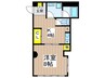 CASA　CALIENTE　ENOSHIMA 1Kの間取り