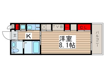 間取図 リブリ・クレイン柏