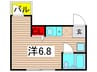 ブライトステージ谷在家 1Rの間取り