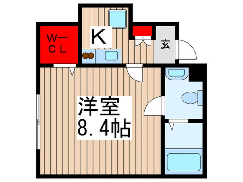 間取図 バ－ミリオン実籾