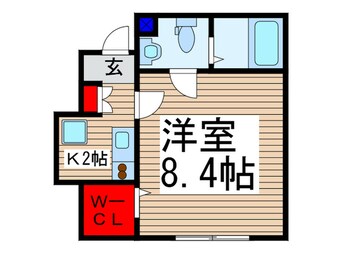 間取図 バ－ミリオン実籾