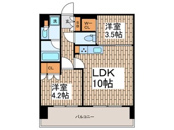 間取図 ルフォンプログレ西大井プレミア