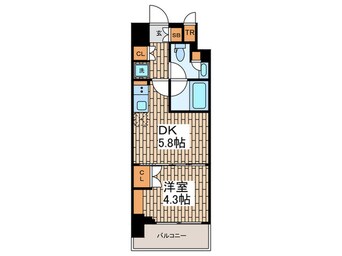 間取図 ルフォンプログレ西大井プレミア