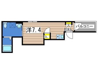 間取図 ブラックキューブ横浜橋