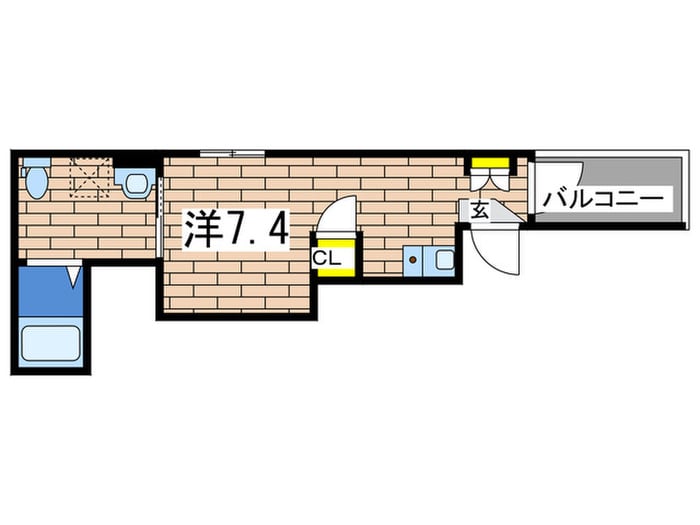間取り図 ブラックキューブ横浜橋