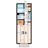 Ｃａｓａ ｄｅ ＡＬＴＯ 1Kの間取り