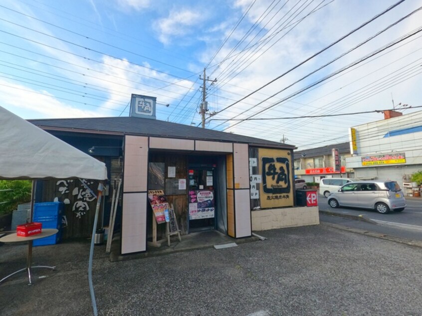 牛角(その他飲食（ファミレスなど）)まで300m セトルビル