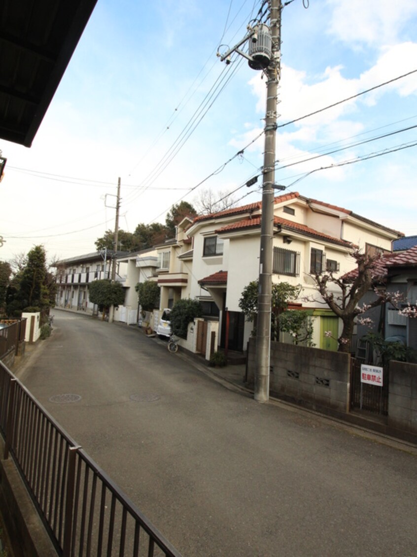 室内からの展望 前原並木ハイツ