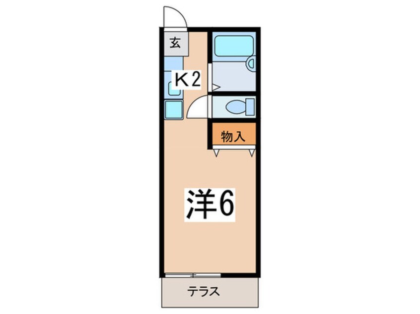 間取図 カーサ市川