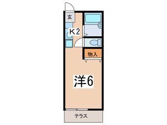 間取図 カーサ市川