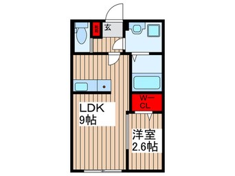 間取図 仮)KEIAI RESIDENCE せんげん台V